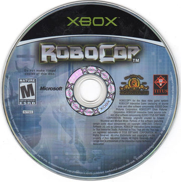 RoboCop | Xbox | physical media | region=North America | source-country=United States | zypher-v2 | moby-27f1a4b16991 | Data by MobyGames.com