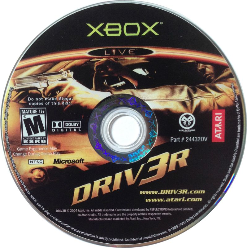
Driv3r | Xbox | physical media | Data by MobyGames.com