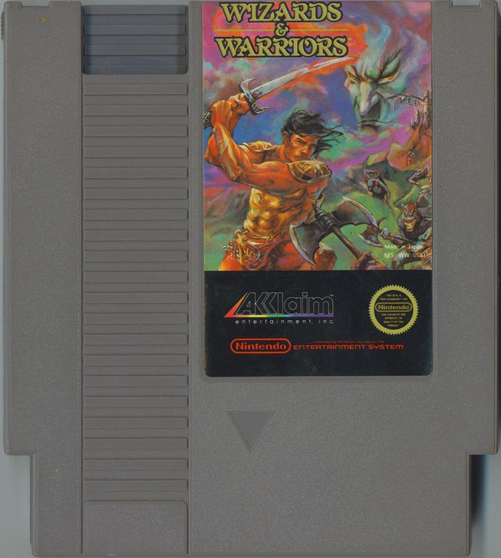 
Wizards & Warriors | NES | physical media | Data by MobyGames.com