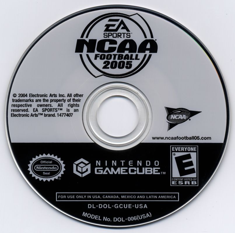 NCAA Football 2005 | GameCube | physical media | region=North America | source-country=United States | zypher-v2 | moby-ba47fc717c05 | Data by MobyGames.com