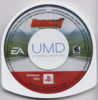 
Burnout: Legends | PSP | physical media | Data by MobyGames.com