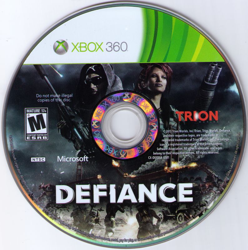 Defiance | Xbox 360 | physical media | region=North America | source-country=Canada | zypher-v2 | moby-25b213a64dc8 | Data by MobyGames.com