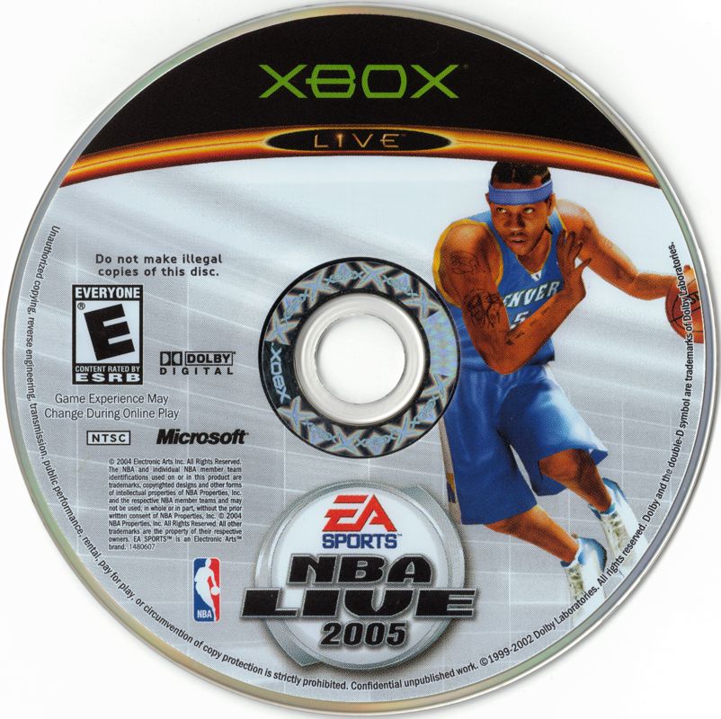 NBA Live 2005 | Xbox | physical media | region=North America | source-country=United States | zypher-v2 | moby-c056fd163f67 | Data by MobyGames.com