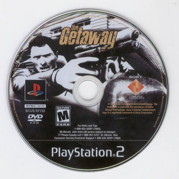 
The Getaway | PlayStation 2 | physical media | Data by MobyGames.com