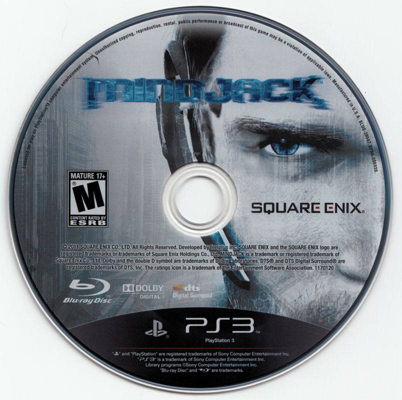 Mindjack | PlayStation 3 | physical media | region=North America | source-country=United States | zypher-v2 | moby-c5c6e1044c2f | Data by MobyGames.com