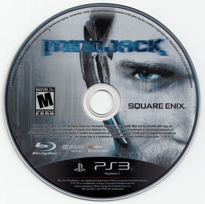 Mindjack | PlayStation 3 | physical media | region=North America | source-country=United States | zypher-v2 | moby-c5c6e1044c2f | Data by MobyGames.com