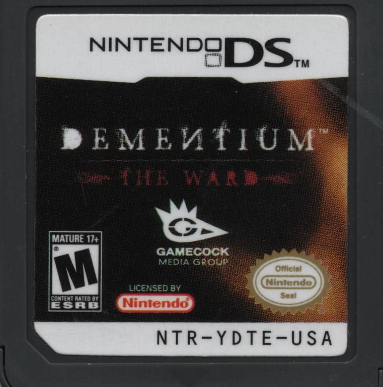 Dementium: The Ward | Nintendo DS | physical media | Data by MobyGames.com