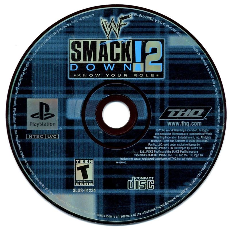 WWF Smackdown! 2: Know Your Role | PlayStation | physical media | Region: North America | source-country=United States | Data by MobyGames.com