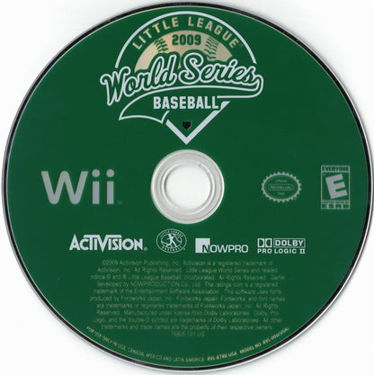 
Little League World Series Baseball 2009 | Wii | physical media | Data by MobyGames.com