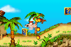 
Crash Bandicoot 2: N-Tranced | Nintendo Game Boy Advance | gameplay screenshot | Data by MobyGames.com