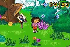 
Dora the Explorer: Super Spies | Nintendo Game Boy Advance | gameplay screenshot | Data by MobyGames.com