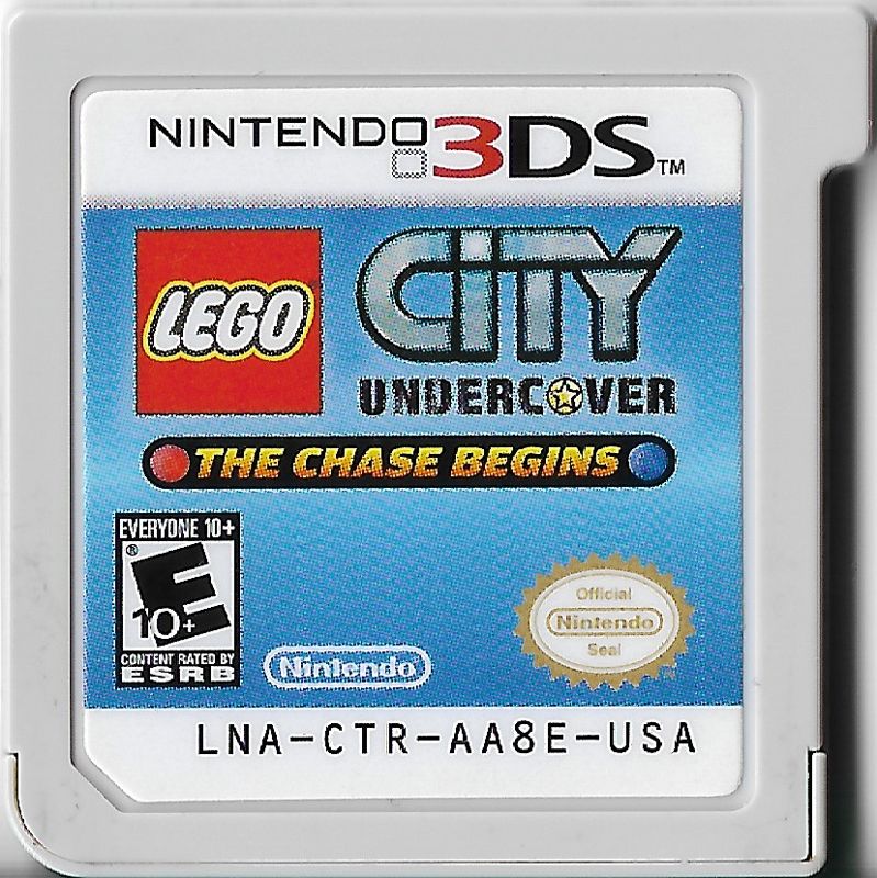
LEGO City Undercover: The Chase Begins | Nintendo 3DS | game cartridge | Data by MobyGames.com