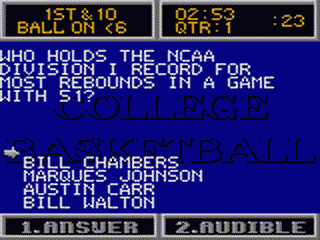 
Sports Trivia: Championship Edition | SEGA Game Gear | gameplay screenshot