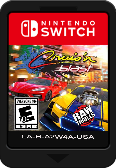 
Cruis'n Blast | Nintendo Switch | game cartridge