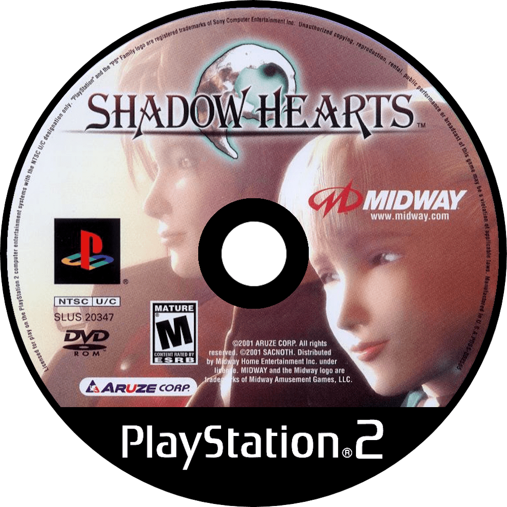 
Shadow Hearts | PlayStation 2 | PS2 | game disc 1 of 1
