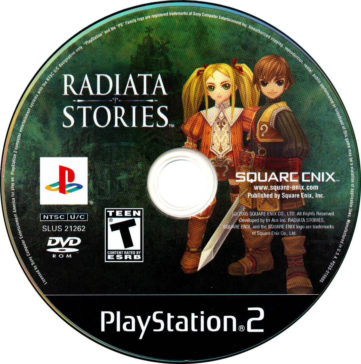 
Radiata Stories | PlayStation 2 | PS2 | game disc 1 of 1