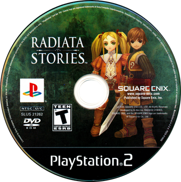 
Radiata Stories | PlayStation 2 | PS2 | game disc 1 of 1