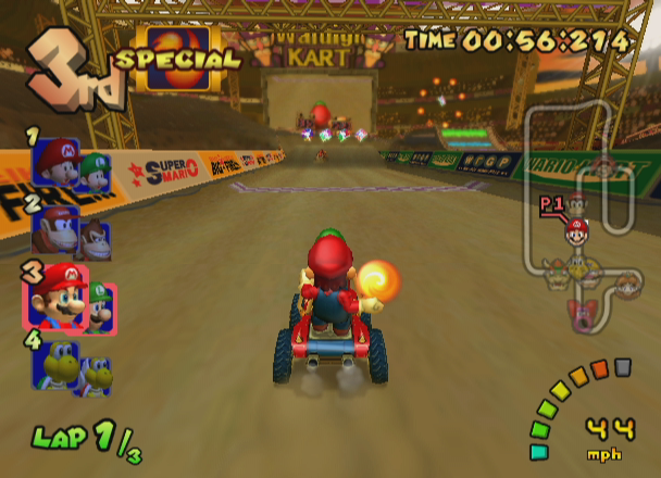 
Mario Kart: Double Dash!! (Special Edition) | Nintendo GameCube | gameplay screenshot | Same full racing game included with Special Edition