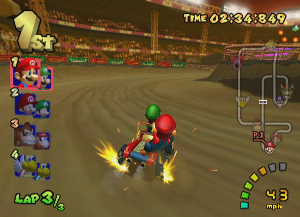 
Mario Kart: Double Dash!! (Special Edition) | Nintendo GameCube | gameplay screenshot | Same full racing game included with Special Edition