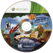 
Phineas and Ferb: Quest for Cool Stuff | Xbox 360 | game disc 1 of 1