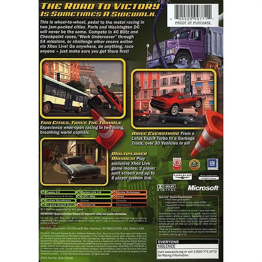
Midtown Madness 3 | Xbox | supplemental product media | walmart-5a27830c1ca2