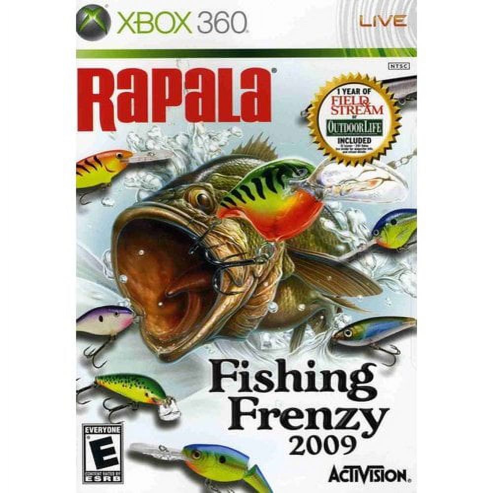 
Rapala Fishing Frenzy 2009 | Xbox 360 | supplemental product media | Region: North America | walmart-0ed92841b57a | Source: Walmart