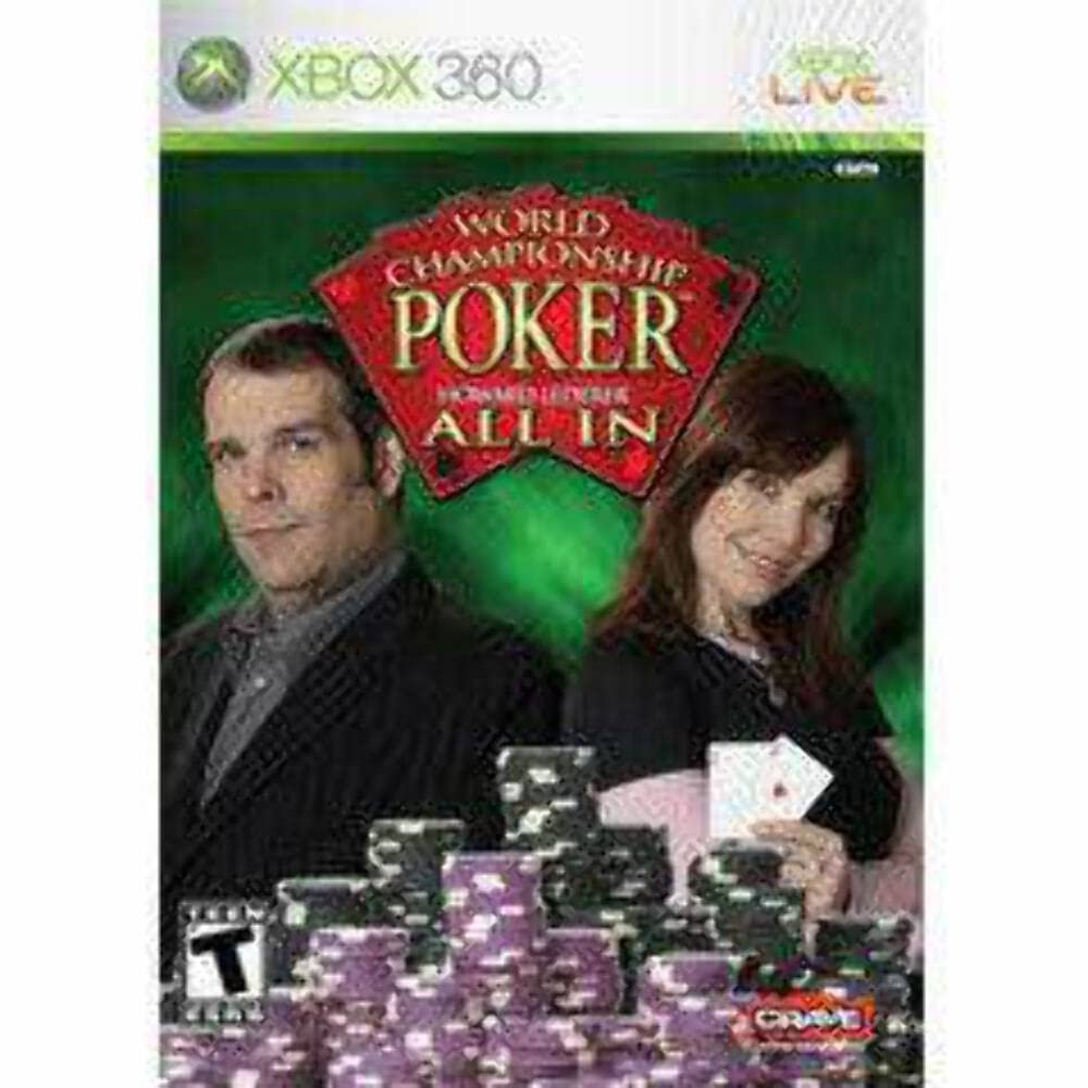 
World Championship Poker | Xbox | supplemental product media | Region: North America | walmart-e01c25b3e2c5 | Source: Walmart
