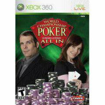 
World Championship Poker | Xbox | supplemental product media | Region: North America | walmart-e01c25b3e2c5 | Source: Walmart