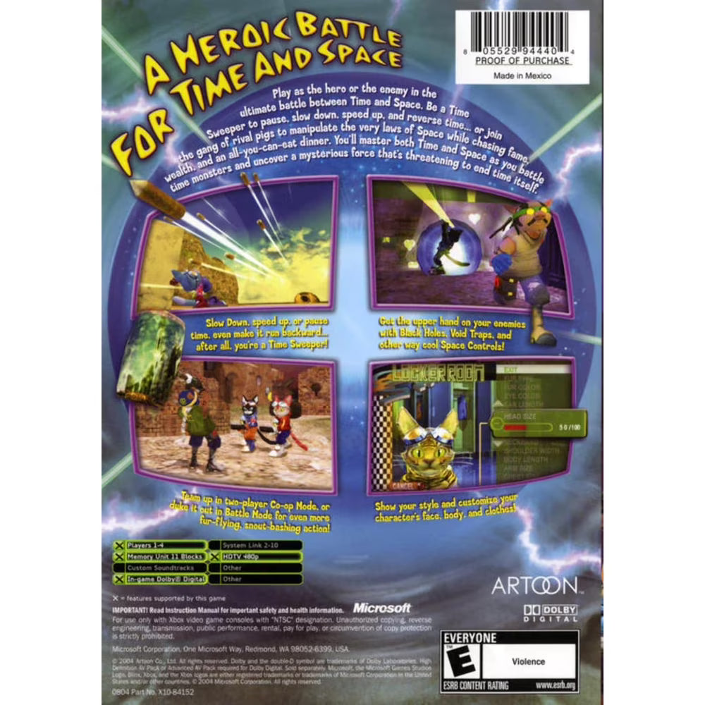 
Blinx 2: Masters of Time & Space | Xbox | supplemental product media | walmart-5a6a372a043c