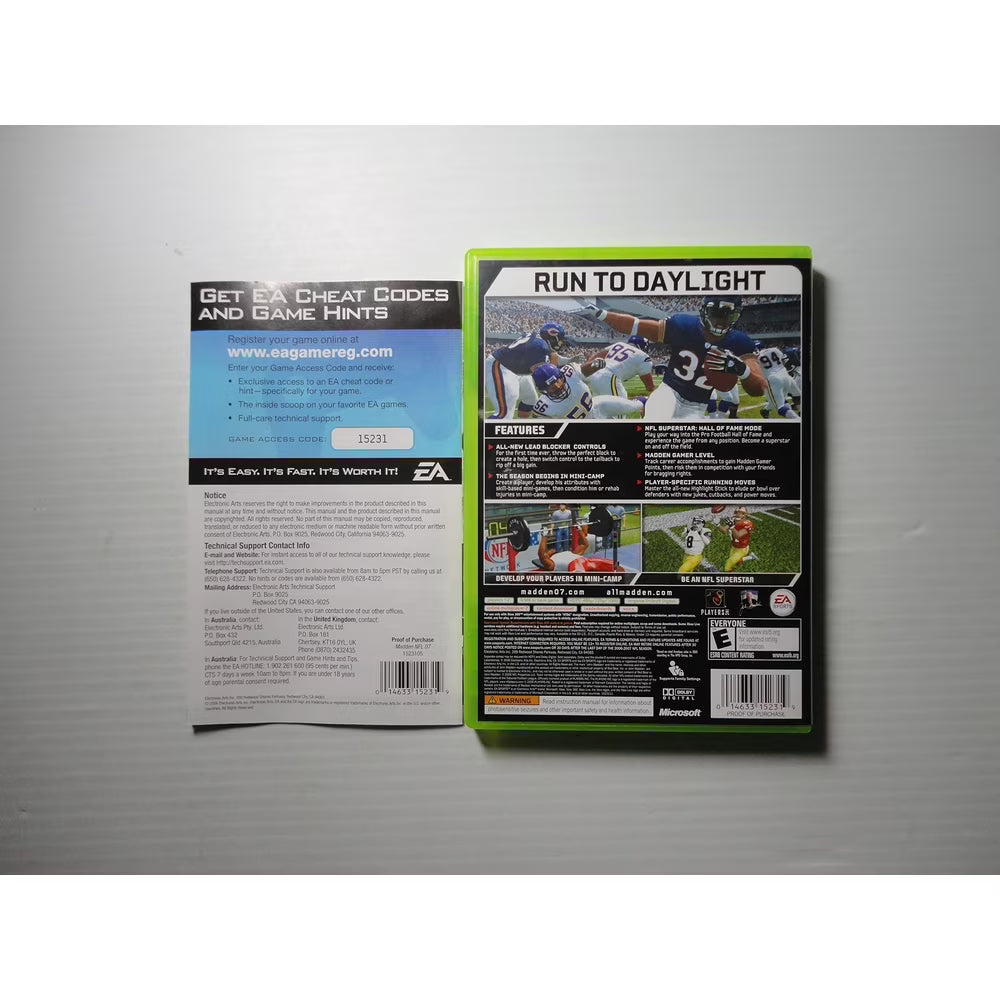 
Madden NFL 07 | Xbox | supplemental product media | walmart-eb96469a759a