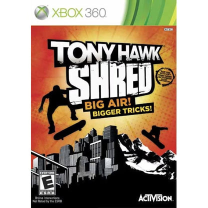 
Tony Hawk: Shred | Xbox 360 | supplemental product media | Region: North America | walmart-64299165ab3c | Source: Walmart