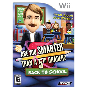 
Are You Smarter Than a 5th Grader? Back to School | Wii | supplemental product media | walmart-bbbd5d572757