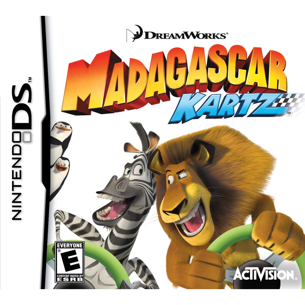 
Madagascar: Kartz | Nintendo DS | supplemental product media | Region: North America | walmart-0fd34fc0a5fe | Source: Walmart