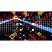 
Dream Trigger 3D Nintendo 3DS gameplay screenshot — active sonar combat on a red grid stage