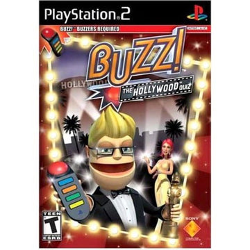 
Buzz! The Hollywood Quiz | PlayStation 2 | supplemental product media | Region: North America | walmart-9c185e9a956e | Source: Walmart
