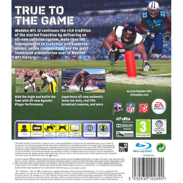 Madden NFL 12 | PlayStation 3 | supplemental product media | region=North America | walmart-411d2dda2f7e | source=Walmart