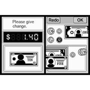 
Brain Age²: More Training in Minutes a Day! | Nintendo DS | gameplay screenshot | change-making exercise
