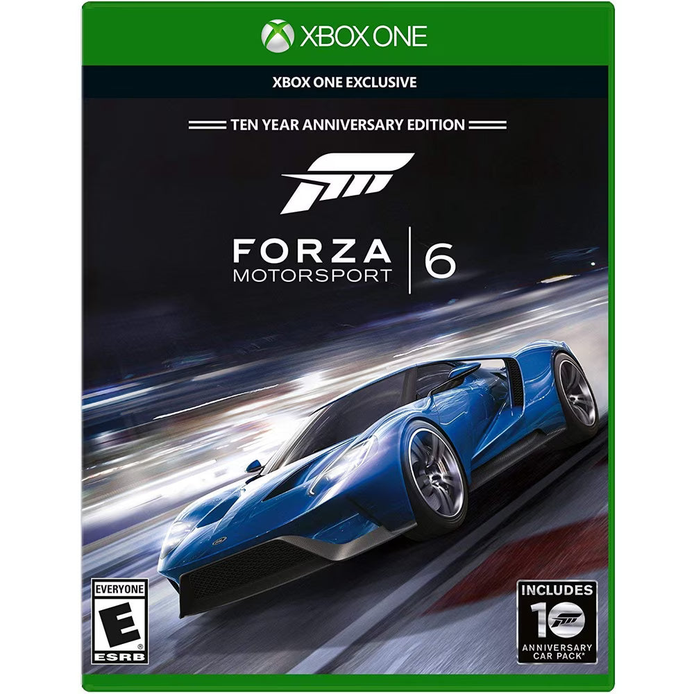 
Forza Motorsport 6 | Xbox One | supplemental product media | Region: North America | walmart-2045d70ab885 | Source: Walmart