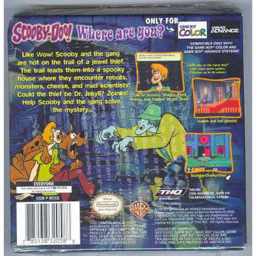 
Scooby-Doo!: Classic Creep Capers | Game Boy Color | supplemental product media | walmart-a6fdbd6b3f0b