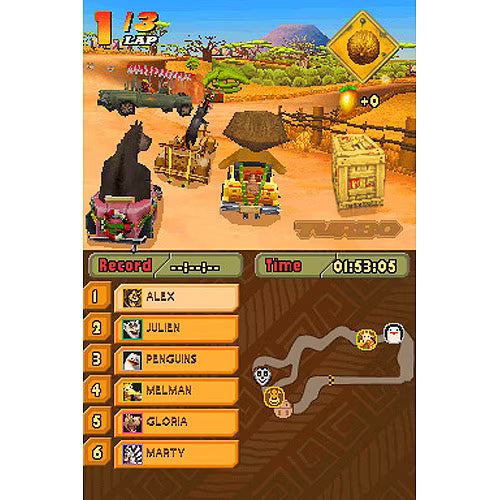 
Madagascar: Kartz | Nintendo DS | supplemental product media | Region: North America | walmart-4ffb781285e7 | Source: Walmart