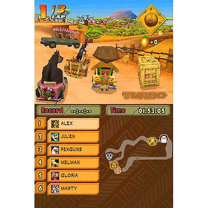 
Madagascar: Kartz | Nintendo DS | supplemental product media | Region: North America | walmart-4ffb781285e7 | Source: Walmart