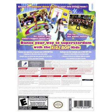 
Kidz Bop: Dance Party! - The Video Game | Wii | supplemental product media | walmart-f4be72c6975f