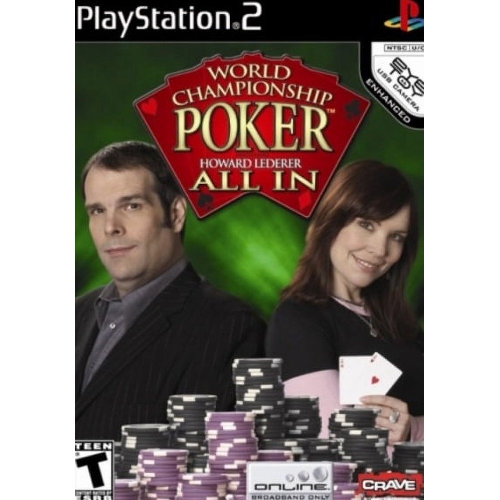 
World Championship Poker featuring Howard Lederer: All In | PlayStation 2 | supplemental product media | Region: North America | walmart-f493dc61800c | Source: Walmart