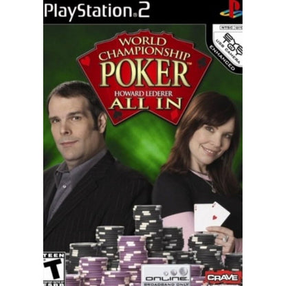
World Championship Poker featuring Howard Lederer: All In | PlayStation 2 | supplemental product media | Region: North America | walmart-f493dc61800c | Source: Walmart