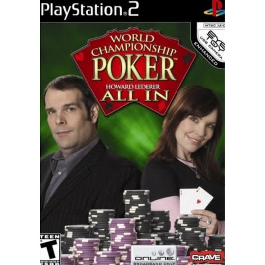 
World Championship Poker featuring Howard Lederer: All In | PlayStation 2 | supplemental product media | Region: North America | walmart-f493dc61800c | Source: Walmart