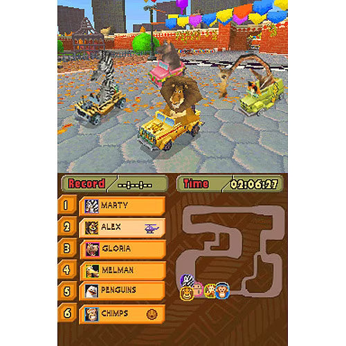 
Madagascar: Kartz | Nintendo DS | supplemental product media | Region: North America | walmart-d0c3afda4002 | Source: Walmart