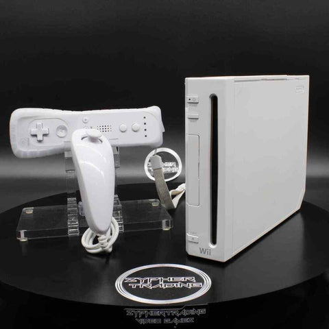 Nintendo Wii Console | RVL-001 | Wii Remote - Nunchuk - Cables | GameCube Compatible