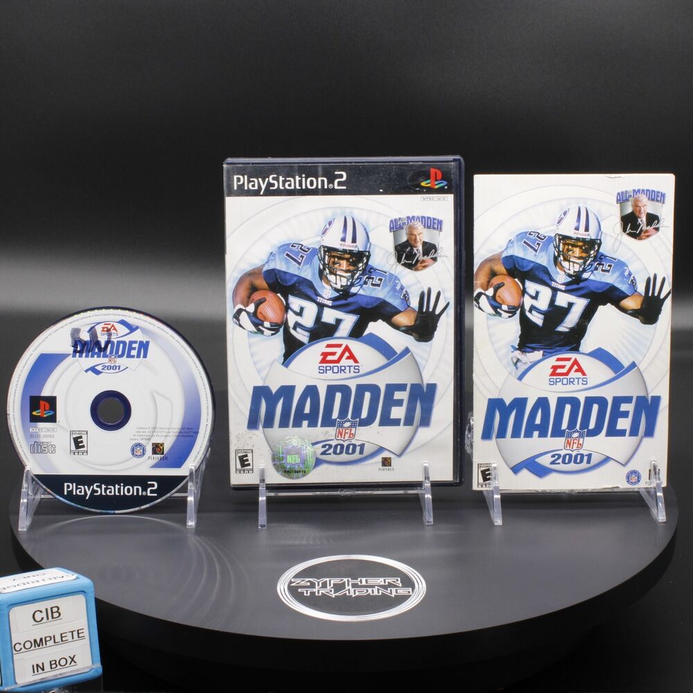 Madden 2001 - Playstation 2 (PS2) 