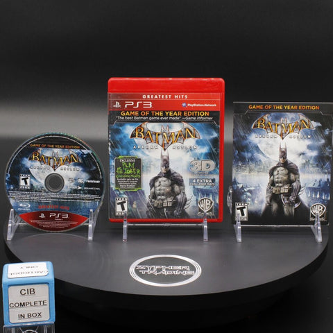 Batman: Arkham Asylum | Sony PlayStation 3 | PS3 | Greatest Hits | Game of the Year