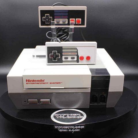 Nintendo Entertainment System | NES | Two Controller & Cables | Tested